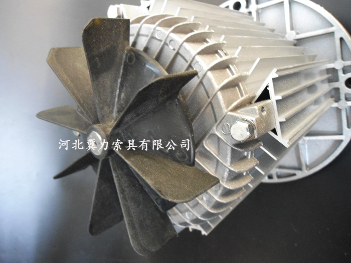 多功能電動提升機風(fēng)扇展示