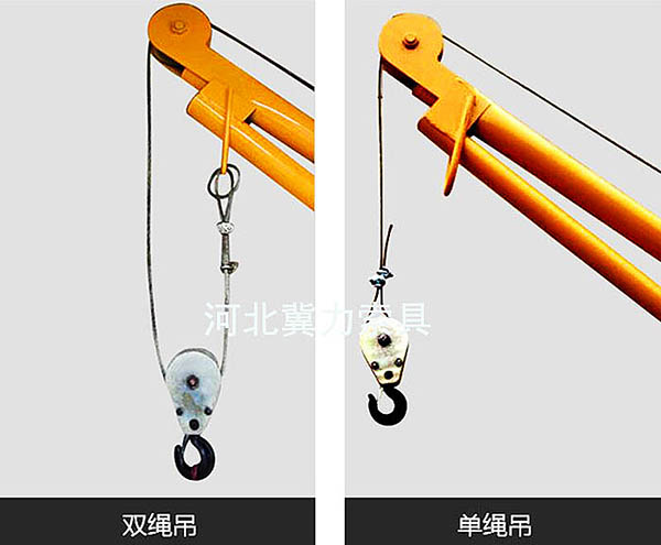 多功能電動提升機(jī)鋼絲繩安裝方法